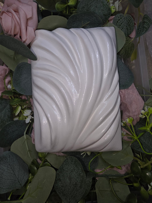Whisper — Gloss White Scuptural Wall Art
