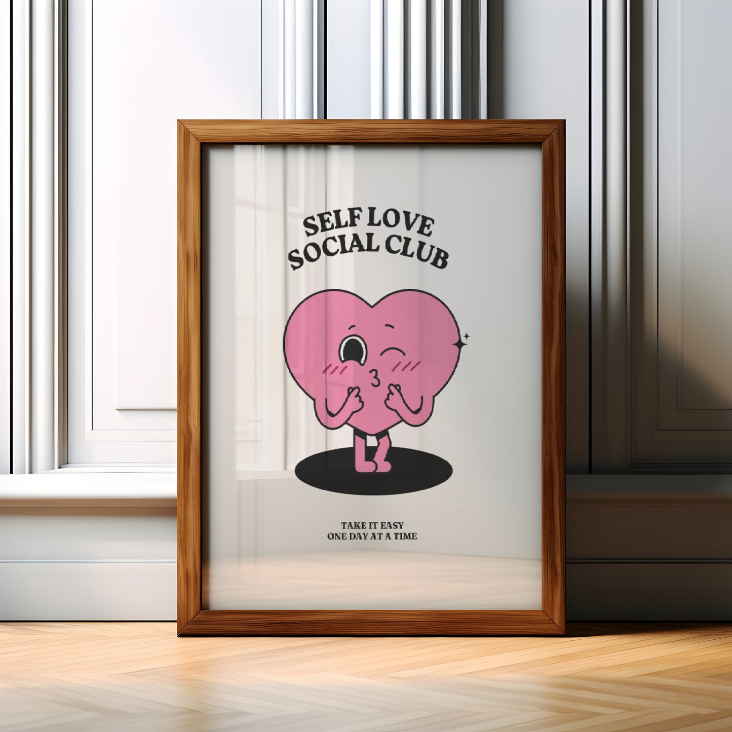 Self Love Wall Art - Downloadable Art, Motivational Print, Printable Art, Digital Download, Positive Affirmations, Positive Thinking