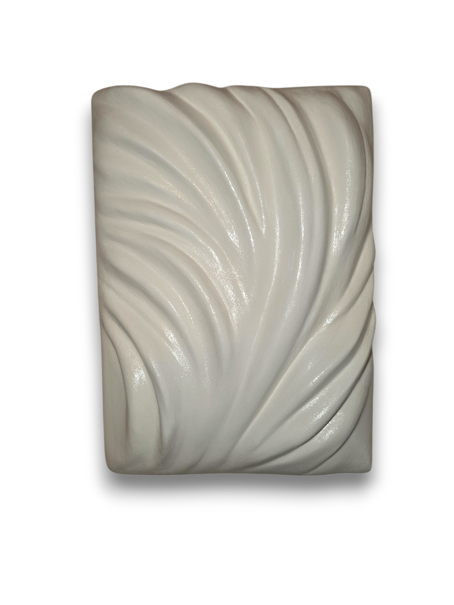 Whisper — Gloss White Scuptural Wall Art