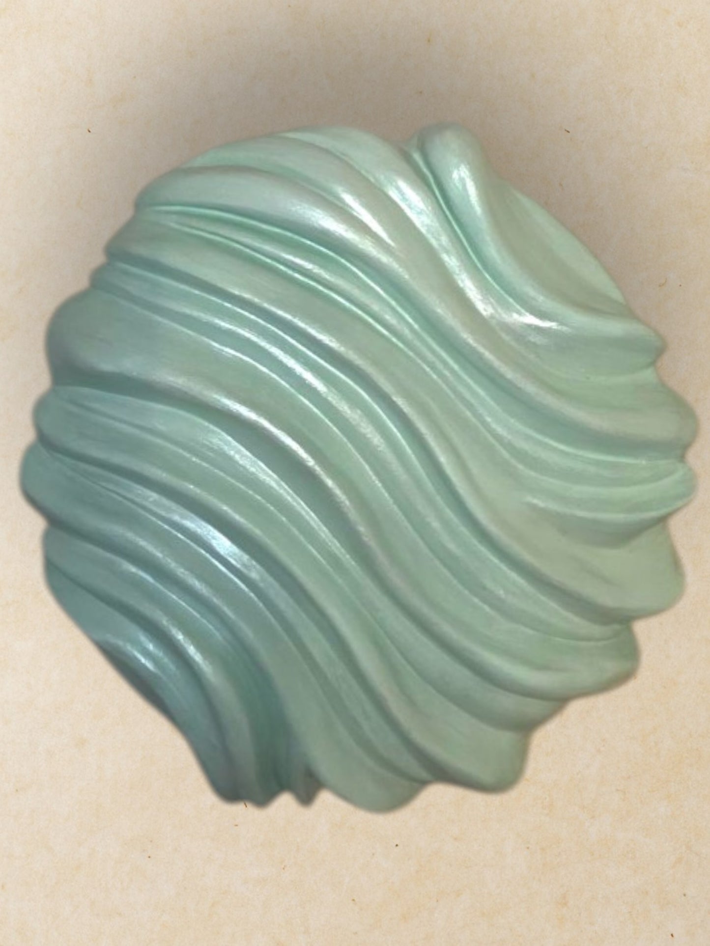 8x8 Terra Incognita Sculpture: Exploration, Mystical Wave Sculpture, 3D Art for Curiosity, Discovery, Spiritual, Home Decor