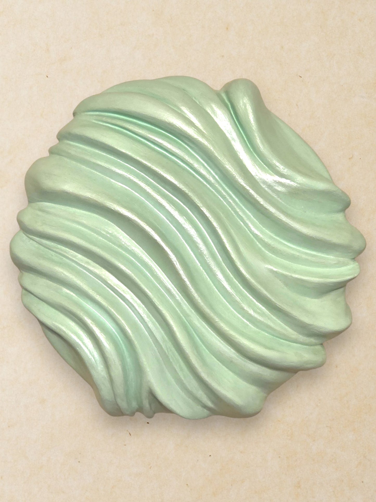 8x8 Terra Incognita Sculpture: Exploration, Mystical Wave Sculpture, 3D Art for Curiosity, Discovery, Spiritual, Home Decor