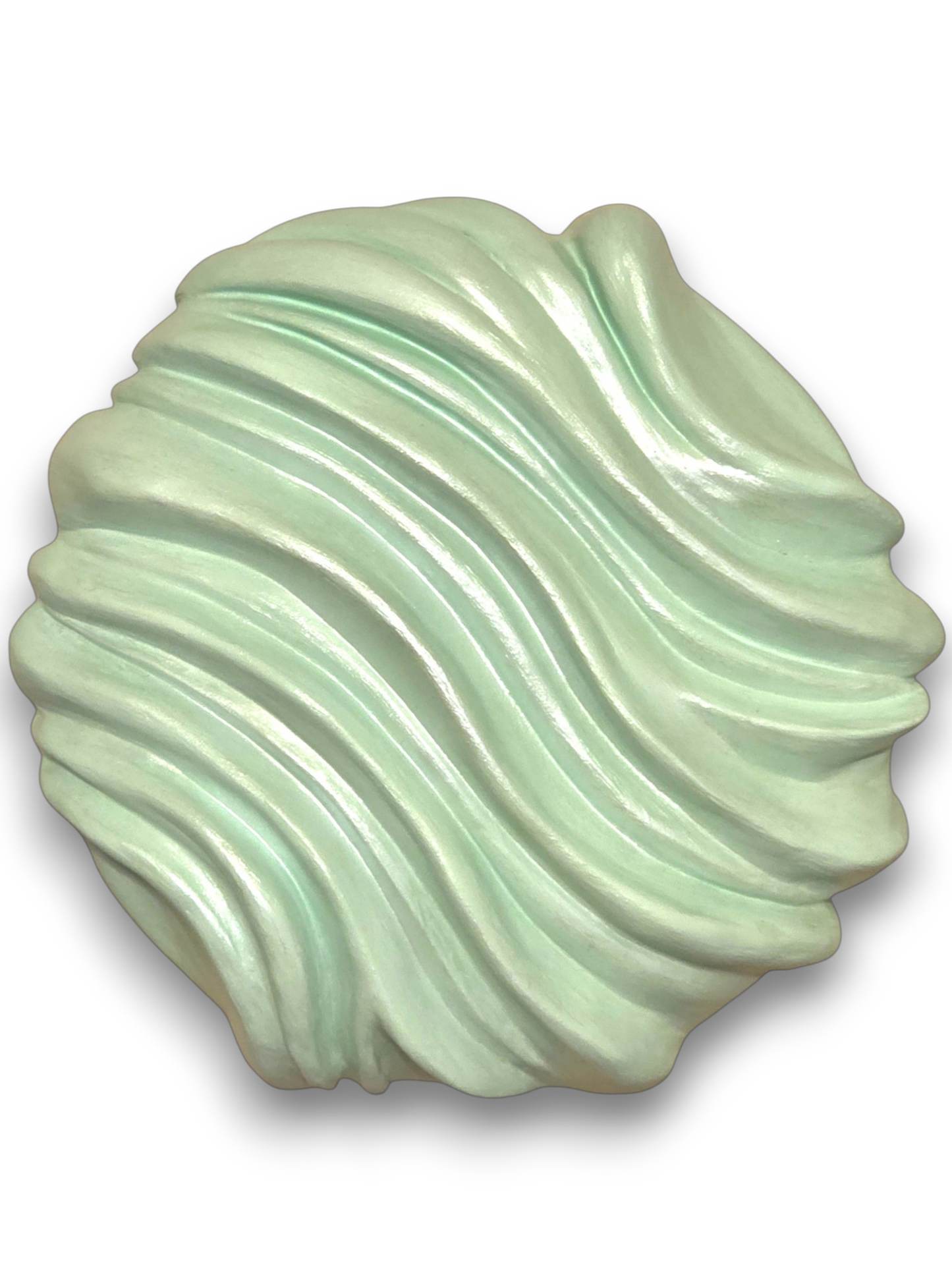 8x8 Terra Incognita Sculpture: Exploration, Mystical Wave Sculpture, 3D Art for Curiosity, Discovery, Spiritual, Home Decor