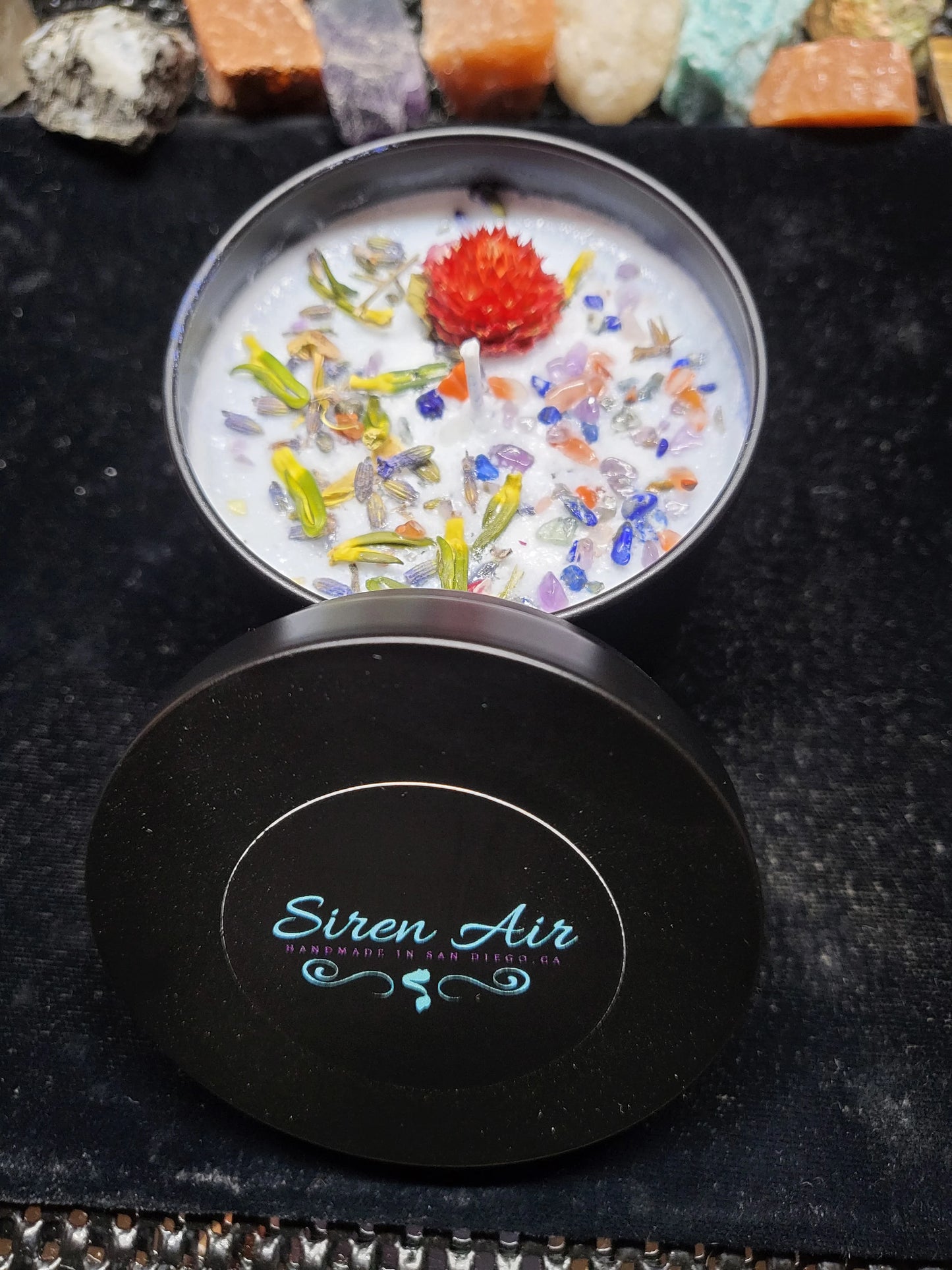 I Am Peaceful Intention Candle - Manifestation Candle, Abundance Candle, Ritual Candle, Peace, Calm, Tranquility - 4 oz., Tealight