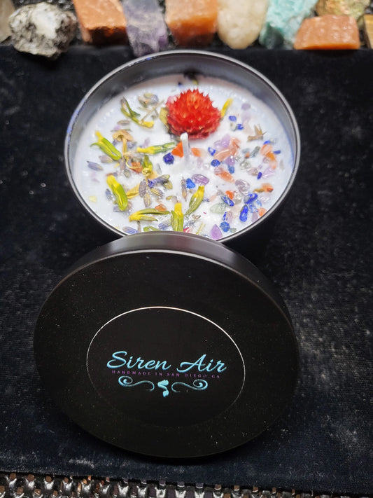 I Am Peaceful Intention Candle - Manifestation Candle, Abundance Candle, Ritual Candle, Peace, Calm, Tranquility - 4 oz., Tealight