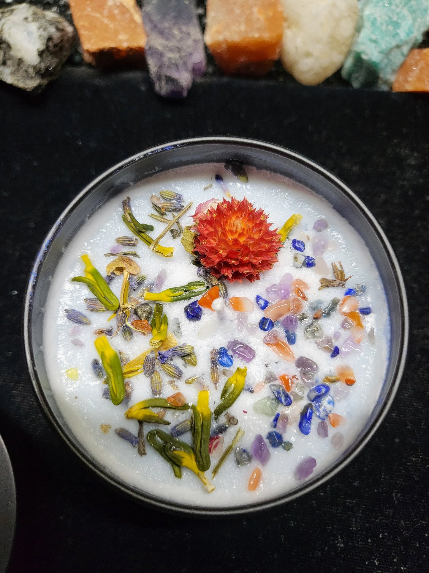 I Am Peaceful Intention Candle - Manifestation Candle, Abundance Candle, Ritual Candle, Peace, Calm, Tranquility - 4 oz., Tealight